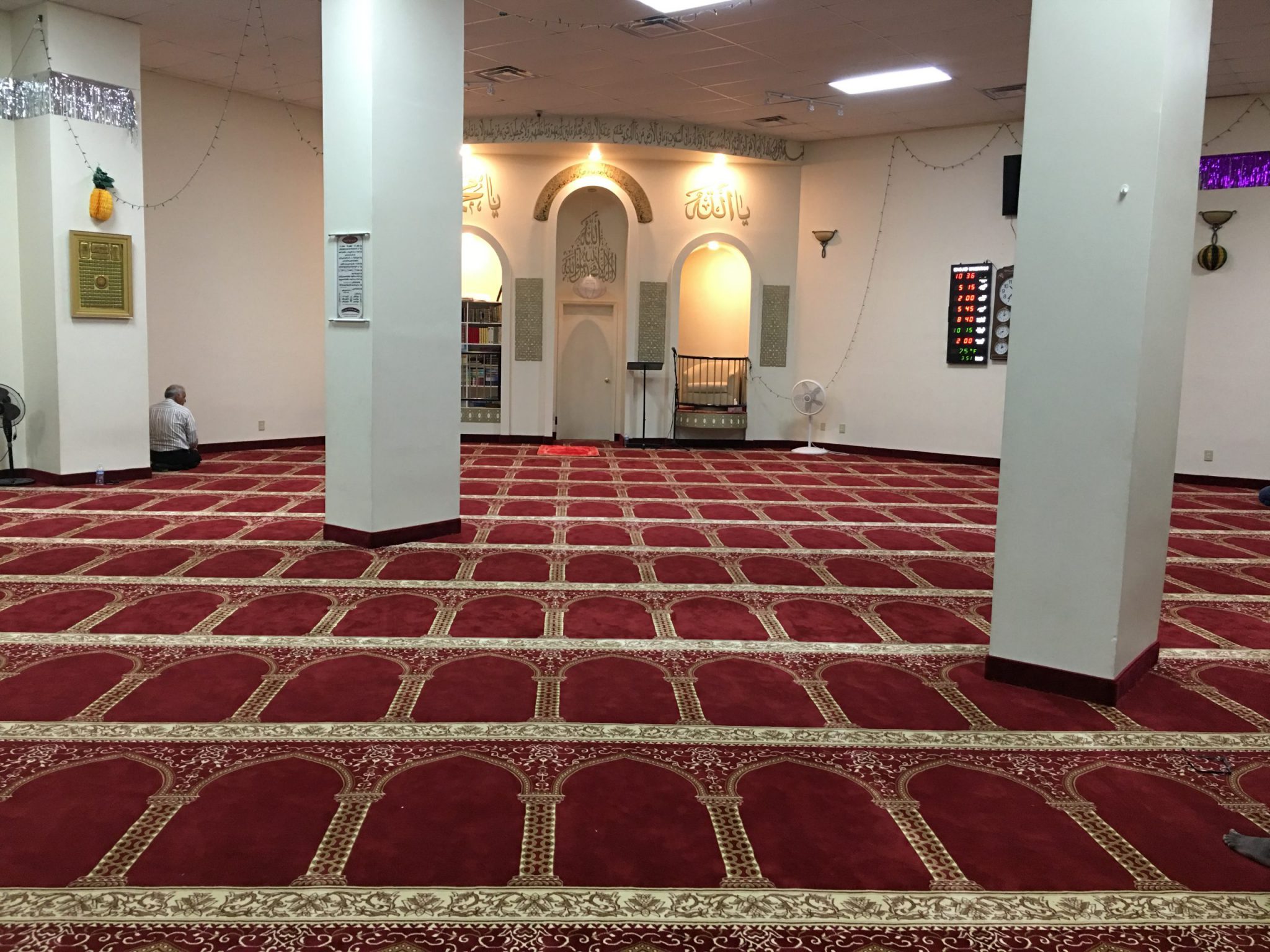 Wool Masjid Carpet – Super Red Hira 100% Wool I Musalla Masjid Carpets ...