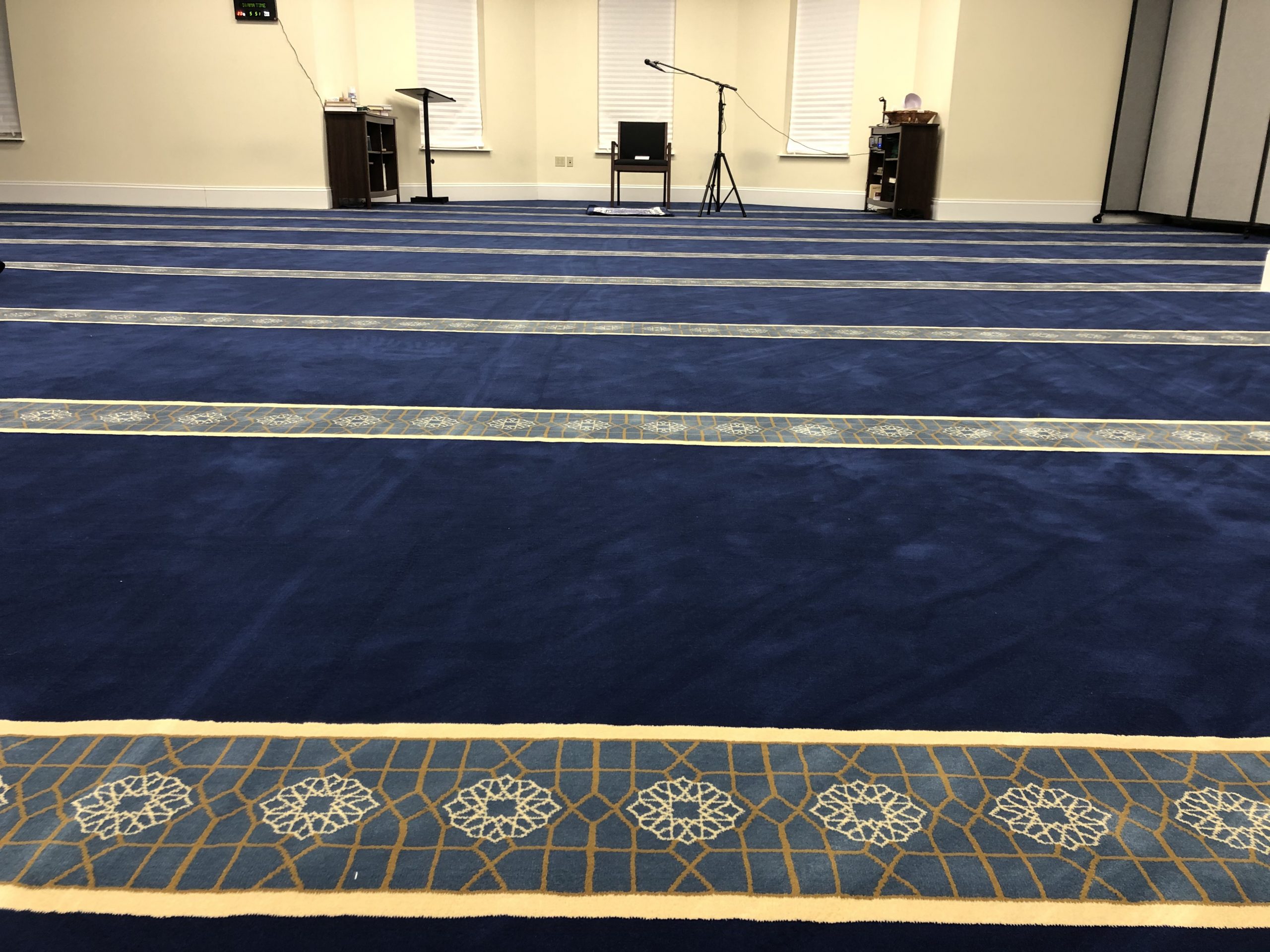 Mosque carpet store