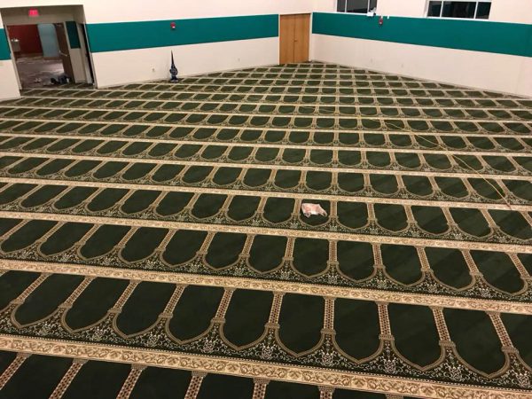 Wool Masjid Carpet - Super Green Hira